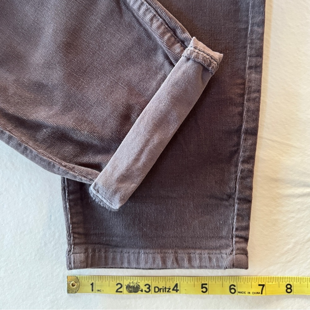 NWT Brown Corduroy Prosperity Shiela Jeans Tapered Leg (32/14) - Picture 11 of 14